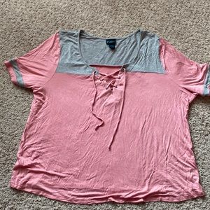 Pink & Grey Rue21 Tee
